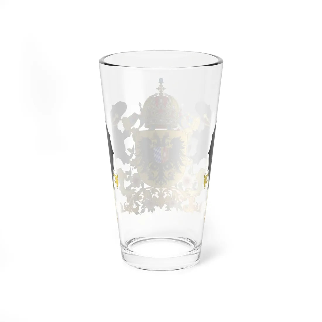Armoiries d Elisabeth de Baviere Imperatrice dAutriche-Hongrie (Austria) (Coat of Arms) Pint Glass 16oz - Go Mug Yourself