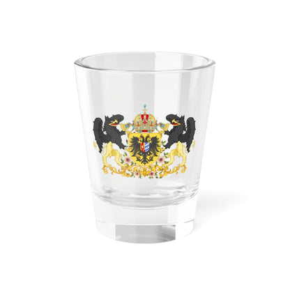 Armoiries d Elisabeth de Baviere Imperatrice dAutriche-Hongrie (Austria) (Coat of Arms) Shot Glass 1.5oz 1.5oz - Go Mug Yourself
