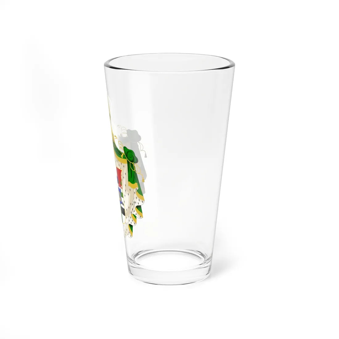 Armoiries dAmélie de Beauharnais2 (Brazil) (Coat of Arms) Pint Glass 16oz - Go Mug Yourself