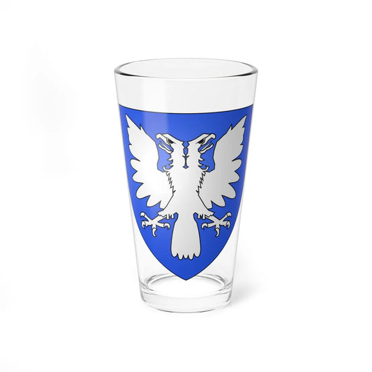 Armoiries dAspelt (Luxembourg) (Coat of Arms) Pint Glass 16oz 16oz - Go Mug Yourself