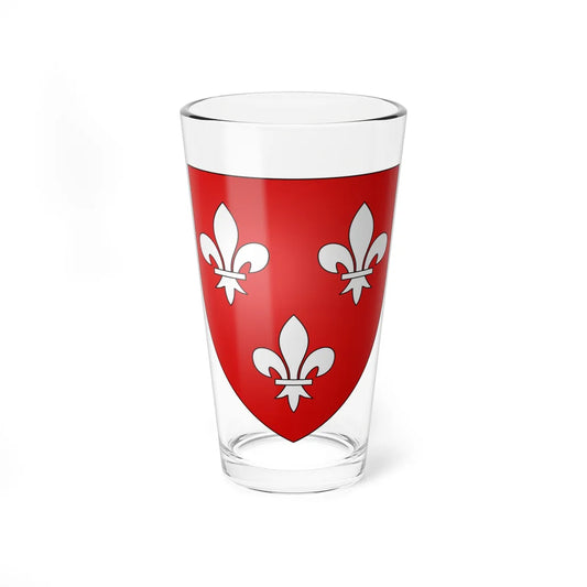 Armoiries dAsselborn (Luxembourg) (Coat of Arms) Pint Glass 16oz 16oz - Go Mug Yourself