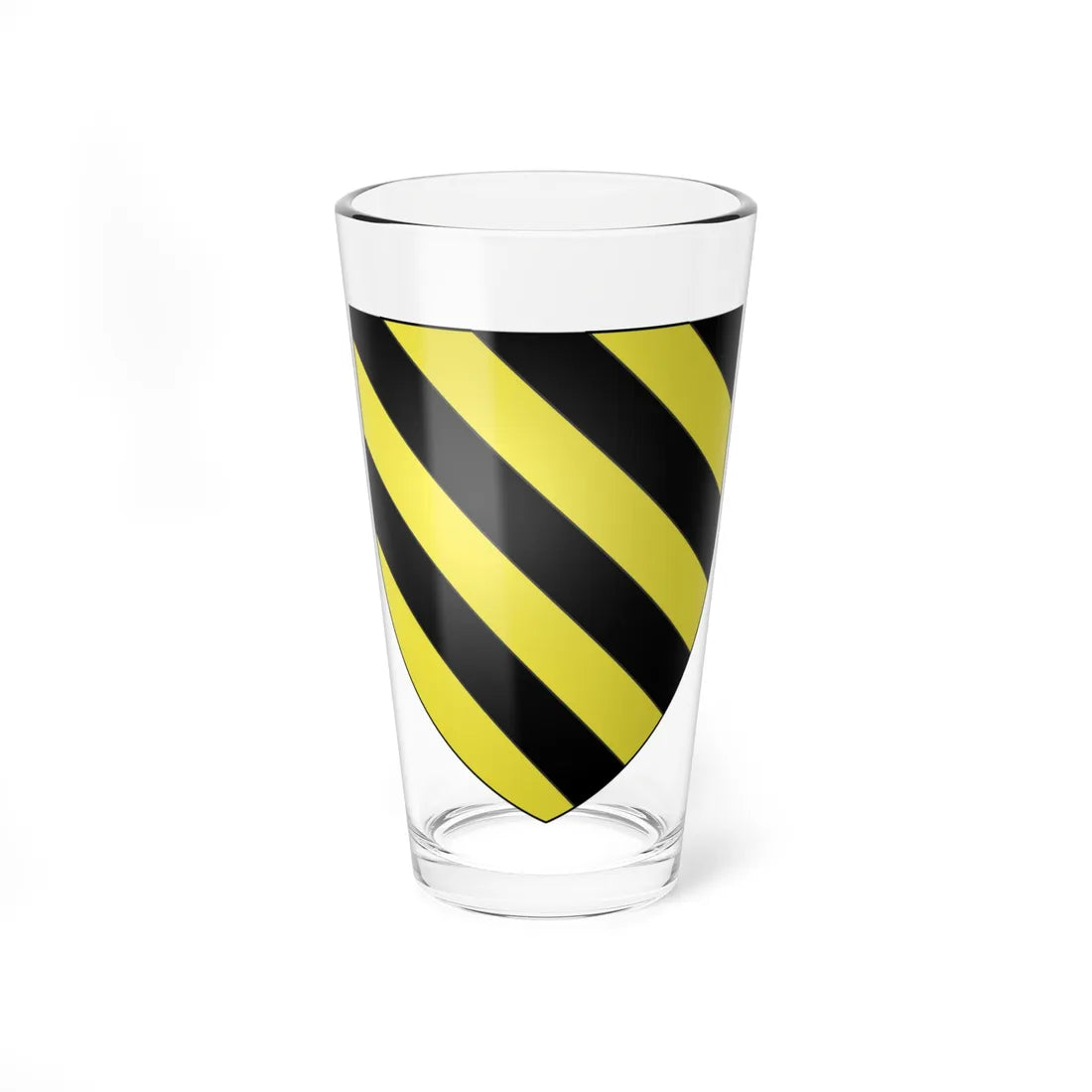 Armoiries de Bastogne (Belgium) (Coat of Arms) Pint Glass 16oz 16oz - Go Mug Yourself