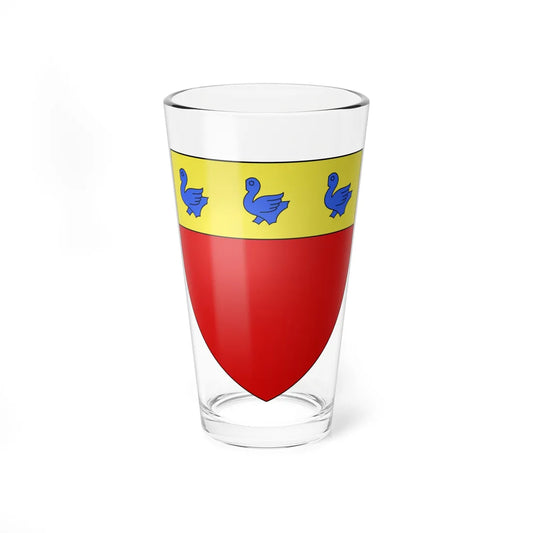 Armoiries de Belvaux (Luxembourg) (Coat of Arms) Pint Glass 16oz 16oz - Go Mug Yourself