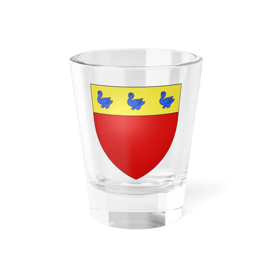 Armoiries de Belvaux (Luxembourg) (Coat of Arms) Shot Glass 1.5oz 1.5oz - Go Mug Yourself