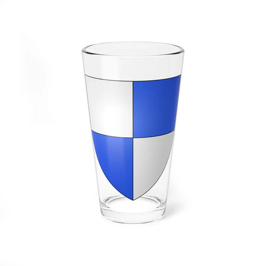 Armoiries de Bemelbourg (Luxembourg) (Coat of Arms) Pint Glass 16oz 16oz - Go Mug Yourself