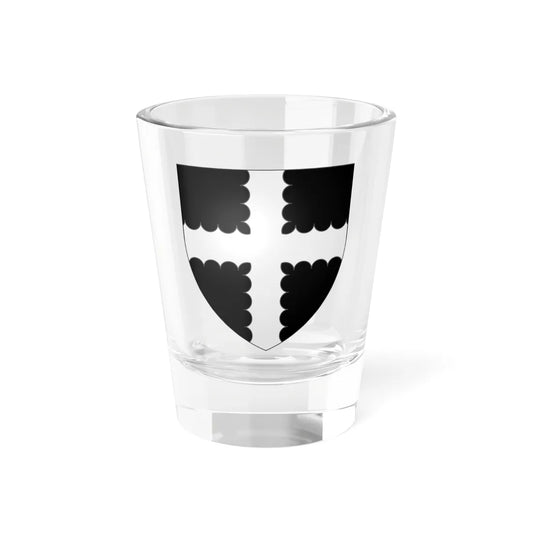 Armoiries de Bentzeradt (Luxembourg) (Coat of Arms) Shot Glass 1.5oz 1.5oz - Go Mug Yourself