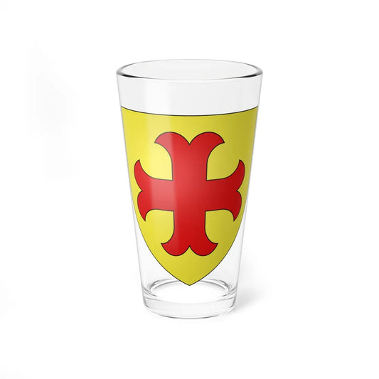Armoiries de Berbourg (Luxembourg) (Coat of Arms) Pint Glass 16oz 16oz - Go Mug Yourself