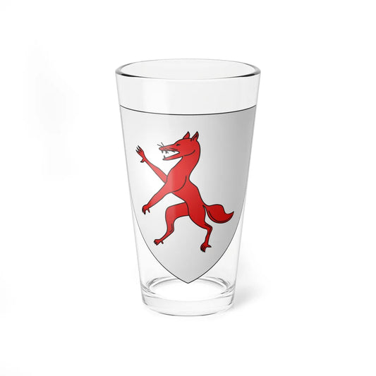 Armoiries de Bereldange 1 (Luxembourg) (Coat of Arms) Pint Glass 16oz 16oz - Go Mug Yourself