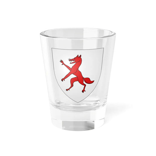 Armoiries de Bereldange 1 (Luxembourg) (Coat of Arms) Shot Glass 1.5oz 1.5oz - Go Mug Yourself