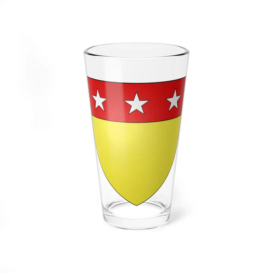 Armoiries de Bereldange 2 (Luxembourg) (Coat of Arms) Pint Glass 16oz 16oz - Go Mug Yourself