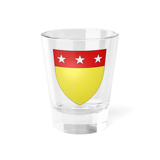 Armoiries de Bereldange 2 (Luxembourg) (Coat of Arms) Shot Glass 1.5oz 1.5oz - Go Mug Yourself