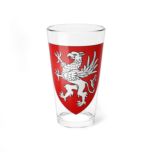 Armoiries de Bettembourg (Luxembourg) (Coat of Arms) Pint Glass 16oz 16oz - Go Mug Yourself