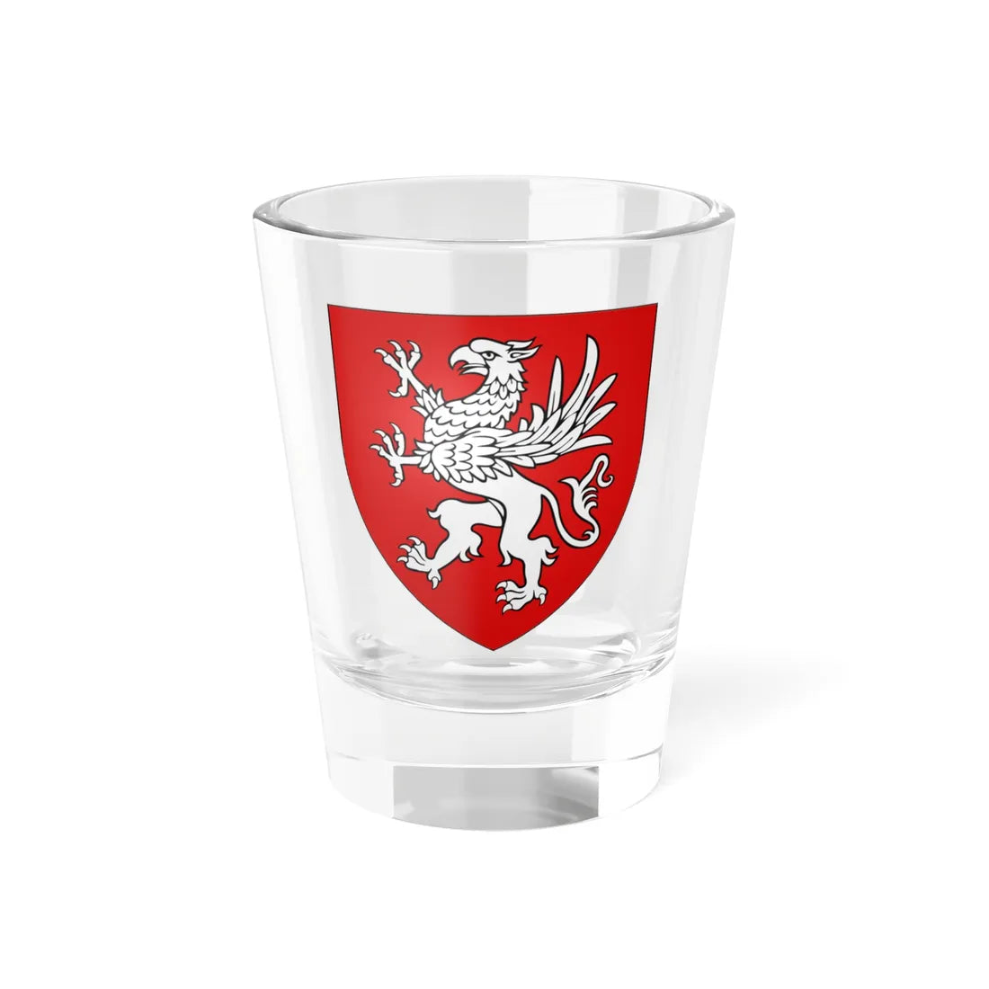 Armoiries de Bettembourg (Luxembourg) (Coat of Arms) Shot Glass 1.5oz 1.5oz - Go Mug Yourself