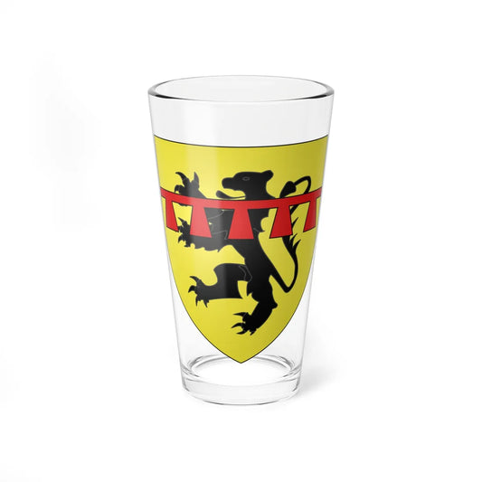 Armoiries de Blankenheim (Luxembourg) (Coat of Arms) Pint Glass 16oz 16oz - Go Mug Yourself