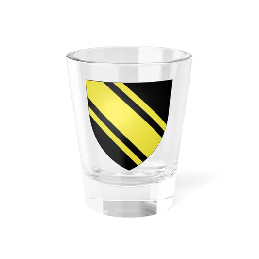 Armoiries de Bohan (Luxembourg) (Coat of Arms) Shot Glass 1.5oz 1.5oz - Go Mug Yourself