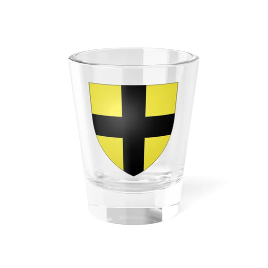 Armoiries de Bollendorf (Luxembourg) (Coat of Arms) Shot Glass 1.5oz 1.5oz - Go Mug Yourself