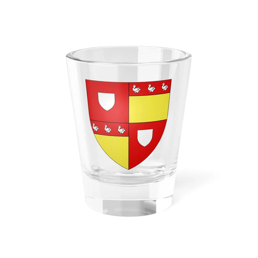 Armoiries de Brandenbourg-Clervaux (Luxembourg) (Coat of Arms) Shot Glass 1.5oz 1.5oz - Go Mug Yourself