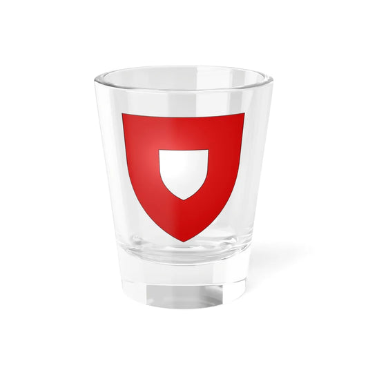 Armoiries de Brandenbourg (Luxembourg) (Coat of Arms) Shot Glass 1.5oz 1.5oz - Go Mug Yourself