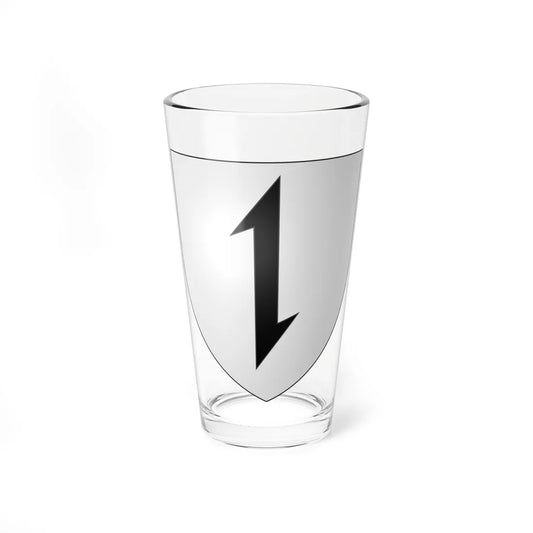 Armoiries de Bubingen 1 (Luxembourg) (Coat of Arms) Pint Glass 16oz 16oz - Go Mug Yourself