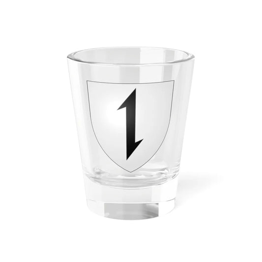 Armoiries de Bubingen 1 (Luxembourg) (Coat of Arms) Shot Glass 1.5oz 1.5oz - Go Mug Yourself