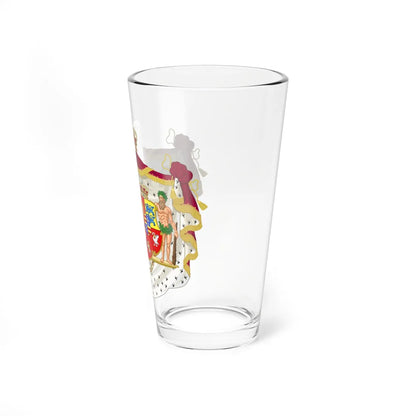 Armoiries de Caroline-Amélie de Schleswig-Holstein reine de Danemark (Denmark) (Coat of Arms) Pint Glass 16oz - Go Mug Yourself