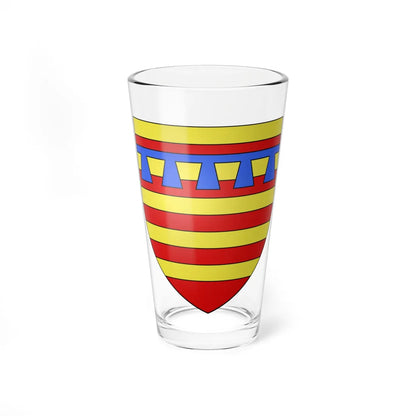 Armoiries de Chavency (Belgium) (Coat of Arms) Pint Glass 16oz 16oz - Go Mug Yourself
