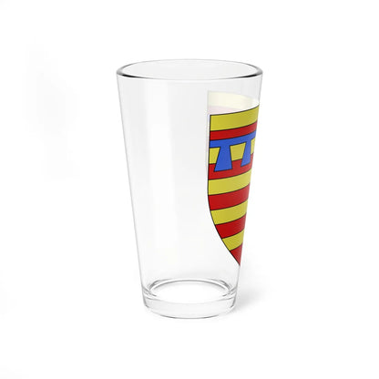 Armoiries de Chavency (Belgium) (Coat of Arms) Pint Glass 16oz - Go Mug Yourself