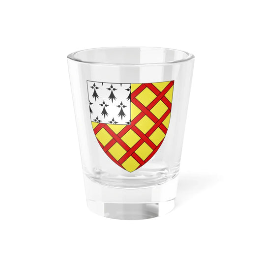 Armoiries de Croeff (Luxembourg) (Coat of Arms) Shot Glass 1.5oz 1.5oz - Go Mug Yourself