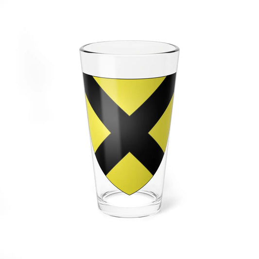 Armoiries de Dagstuhl (Luxembourg) (Coat of Arms) Pint Glass 16oz 16oz - Go Mug Yourself