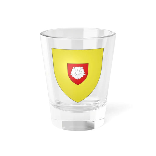 Armoiries de Dalstein (Luxembourg) (Coat of Arms) Shot Glass 1.5oz 1.5oz - Go Mug Yourself