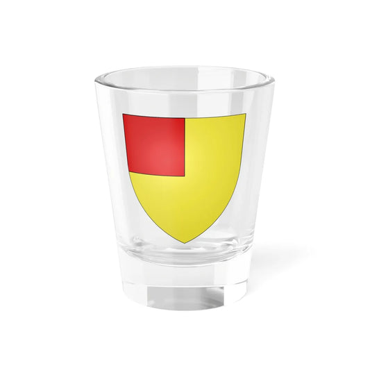Armoiries de Dasbourg (Luxembourg) (Coat of Arms) Shot Glass 1.5oz 1.5oz - Go Mug Yourself