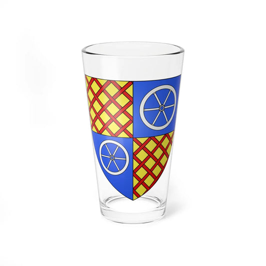 Armoiries de Daun 3 (Luxembourg) (Coat of Arms) Pint Glass 16oz 16oz - Go Mug Yourself