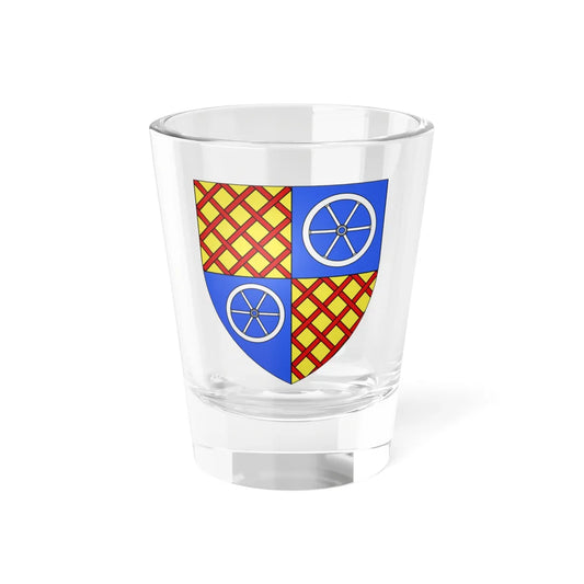 Armoiries de Daun 3 (Luxembourg) (Coat of Arms) Shot Glass 1.5oz 1.5oz - Go Mug Yourself