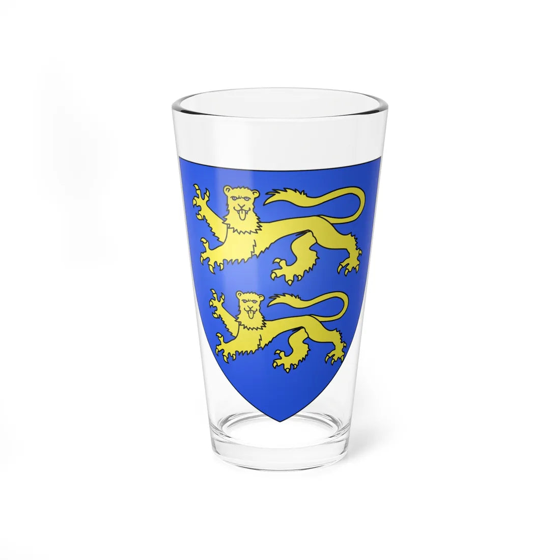 Armoiries de Daverdis (Belgium) (Coat of Arms) Pint Glass 16oz 16oz - Go Mug Yourself