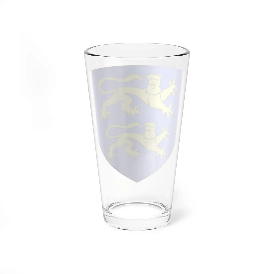 Armoiries de Daverdis (Belgium) (Coat of Arms) Pint Glass 16oz - Go Mug Yourself