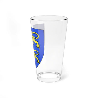Armoiries de Daverdis (Belgium) (Coat of Arms) Pint Glass 16oz - Go Mug Yourself
