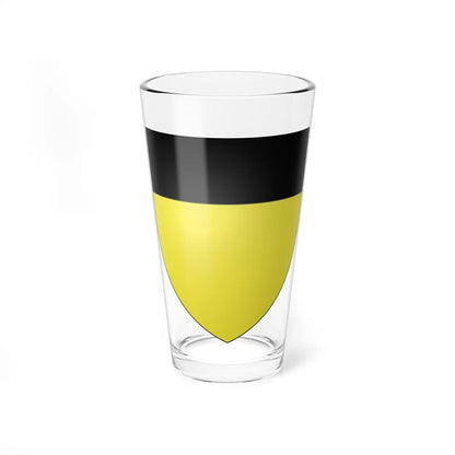 Armoiries de Differdange 2 (Luxembourg) (Coat of Arms) Pint Glass 16oz - Go Mug Yourself