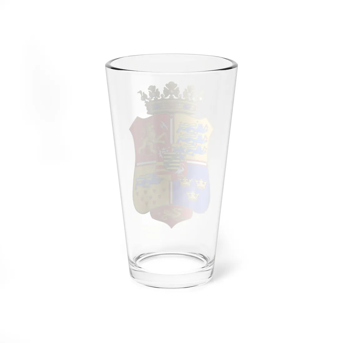 Armoiries de Dorothée de Saxe-Lauenbourg 1511-1571 (Denmark) (Coat of Arms) Pint Glass 16oz - Go Mug Yourself