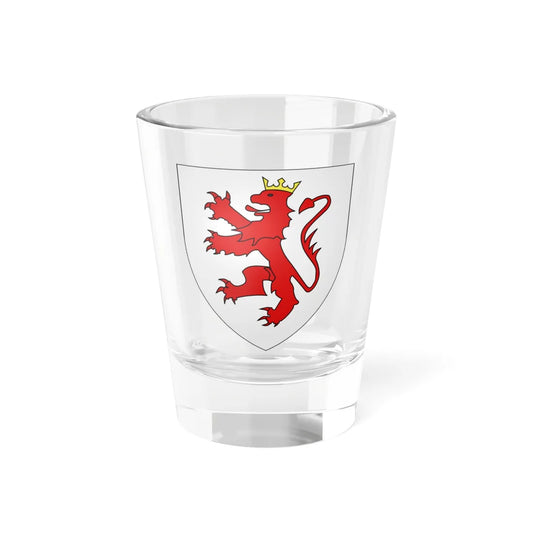 Armoiries de Dudelange (Luxembourg) (Coat of Arms) Shot Glass 1.5oz 1.5oz - Go Mug Yourself