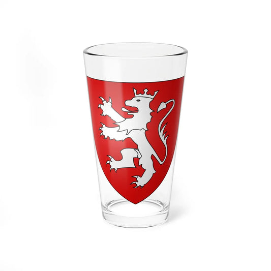 Armoiries de Dudeldorf (Luxembourg) (Coat of Arms) Pint Glass 16oz 16oz - Go Mug Yourself