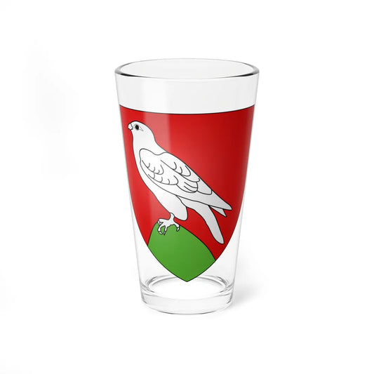 Armoiries de Falkenstein 2 (Luxembourg) (Coat of Arms) Pint Glass 16oz 16oz - Go Mug Yourself