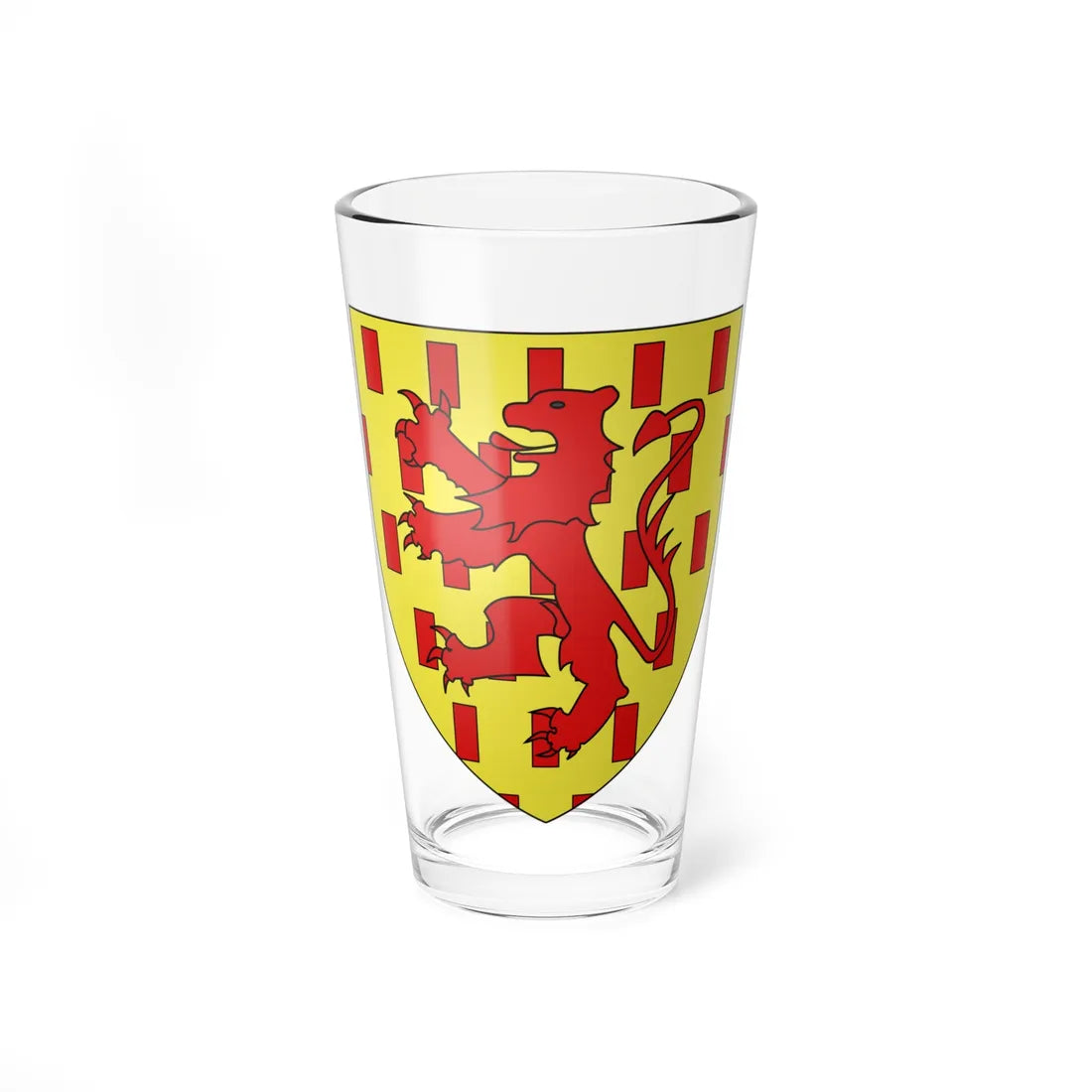 Armoiries de Fauquemont 1 (Luxembourg) (Coat of Arms) Pint Glass 16oz 16oz - Go Mug Yourself