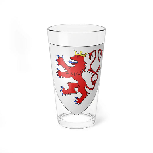 Armoiries de Fauquemont 2 (Luxembourg) (Coat of Arms) Pint Glass 16oz 16oz - Go Mug Yourself