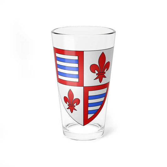 Armoiries de Flodorf (Luxembourg) (Coat of Arms) Pint Glass 16oz 16oz - Go Mug Yourself