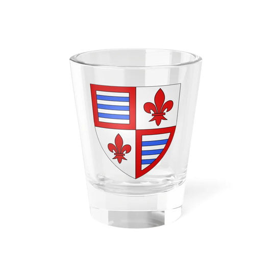 Armoiries de Flodorf (Luxembourg) (Coat of Arms) Shot Glass 1.5oz 1.5oz - Go Mug Yourself