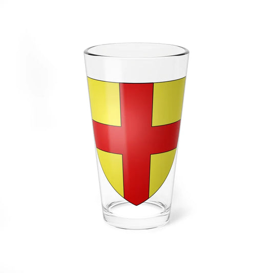 Armoiries de Haraucourt 1 (Luxembourg) (Coat of Arms) Pint Glass 16oz 16oz - Go Mug Yourself