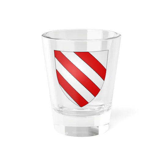 Armoiries de Hattstein (Luxembourg) (Coat of Arms) Shot Glass 1.5oz 1.5oz - Go Mug Yourself