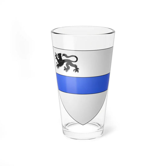 Armoiries de Heffingen (Luxembourg) (Coat of Arms) Pint Glass 16oz 16oz - Go Mug Yourself