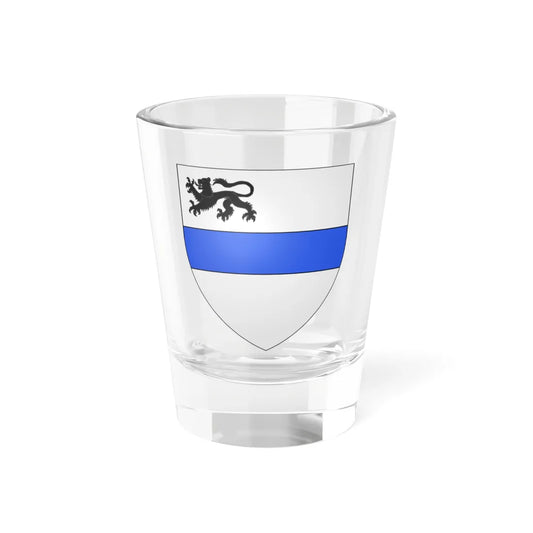 Armoiries de Heffingen (Luxembourg) (Coat of Arms) Shot Glass 1.5oz 1.5oz - Go Mug Yourself