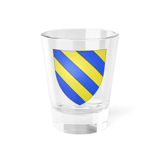 Armoiries de Herberen (Luxembourg) (Coat of Arms) Shot Glass 1.5oz 1.5oz - Go Mug Yourself
